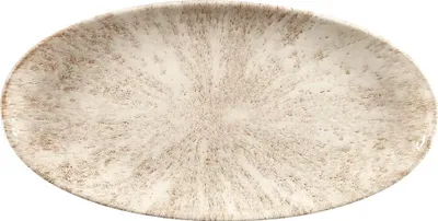Produktbild von CHURCHILL Stone Agate grey Teller flach, oval, Länge: 347 mm