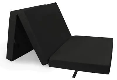 Productafbeelding van Vouwmatras - 195x85 cm - Anthraciet - Enkelbed
