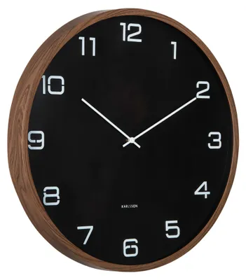 Produktbild von WANDUHR Delicado - Schwarz - 50,8/50,8/ cm