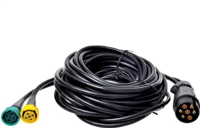 Produktbild von Kabelsatz Stecker 7-polig Anhängerkabel 7 m Anhänger Rückleuchten Kabelbaum PKW