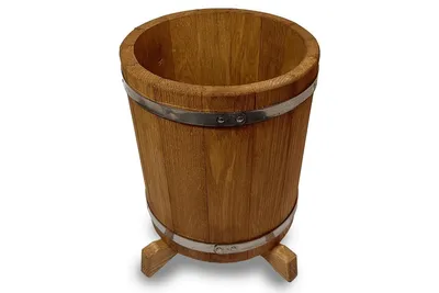 Obrázek produktu pro Dubový kulatý květináč 5 l