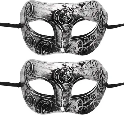 Immagine prodotto di Set di maschere da uomo in stile veneziano per il Carnevale