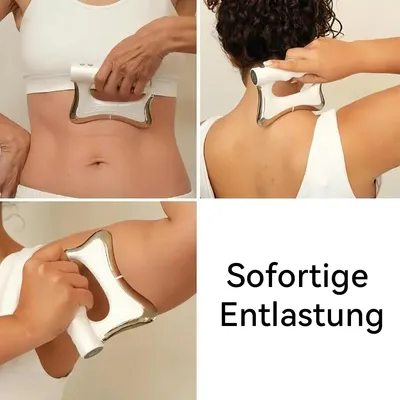 Produktbild von Gua Sha Massagegerät mit Wärme und EMS für Gesichts und Körpermassage