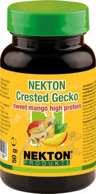 Zdjęcie produktu dla NEKTON Crested Gecko - zbilansowana karma dla gekonów orzęsionych z dodatkiem mango 50g