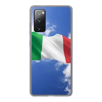 Produktbild von MuchoWow® Handyhülle Schutzhülle Hülle für Samsung Galaxy S20 FE Die Flagge Italiens weht am Himmel Silikon Softcase Handy Hülle - Abdeckung
