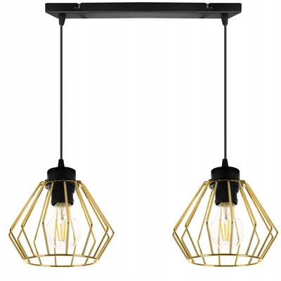 Image de Plafonnier Suspension Lustre Or Loft Druciak