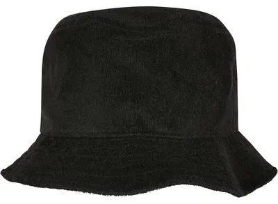 Image de Flexfit - Casquette souple « Frottee » TN1422 (taille unique) (noir)