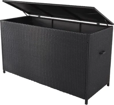 Produktbild von Lesli Living Kissenbox Aufbewahrungsbox "Black"
