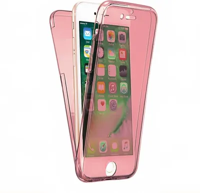 Produktbild von 360° Schutz Hülle für Apple iPhone 8 Plus Full Body Tpu Schutzhülle Handy Hülle Cover Case Tasche