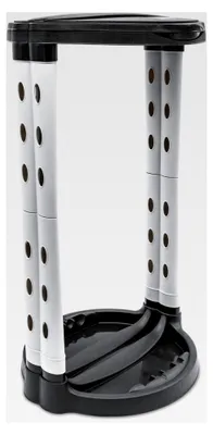 Produktbild von Müllsackständer mit Deckel und Klemmring - 120 L - Halter für große Müllsäcke