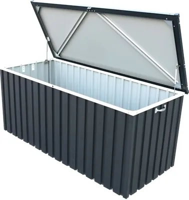 Produktbild von Duramax Metall Gerätebox Garten Aufbewahrungsbox Kissenbox 770 l,  174 x 73 x 73 cm