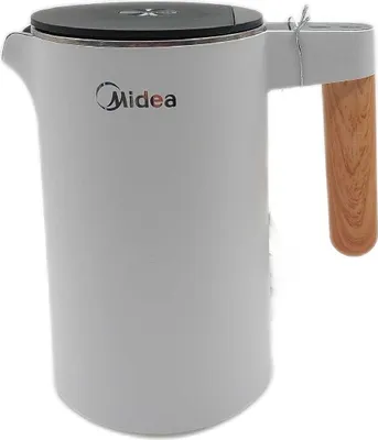 Produktbild von Midea Wasserkocher Edelstahl Temperatureinstellung 1,5 Liter 2200W Wasserkocher Energiesparend