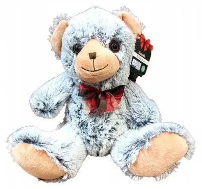 Image de Elefun Ours en Peluche Gris Doux 30 cm