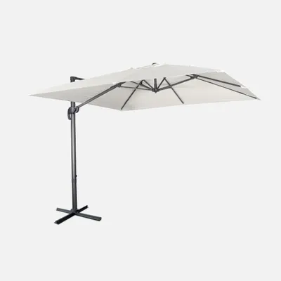 Produktbild von sweeek - Quadratischer Sonnenschirm 3x3m - Ecru