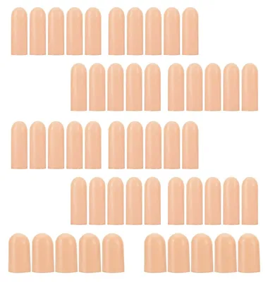 50 Silikon-Fingerkappen, wasserdicht, Daumenschutz