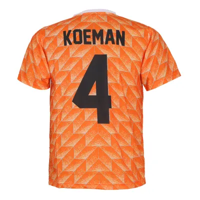 Obrázek produktu pro Dres EURO 88 Koeman – oranžový – Nizozemsko – děti a dospělí – 1988-104