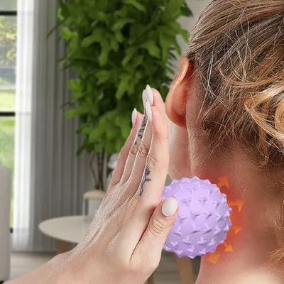 Produktbild von Massageball - Yoga-Massagerolle zur Linderung von Muskelverspannungen und für die Triggerpunktmassage