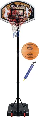 Produktbild von Hudora 71664 Basketballständer Chicago mit Ball und Pumpe