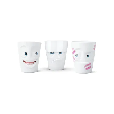Produktbild von Fiftyeight Henkelbecher Set 3-tlg. 350 ml Movie Edition | Witzig Grummelig Geküsst