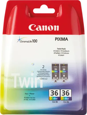 Obrázok produktu pre Canon 1511B025, Čierna, Azúrová, Purpurová, Žltá, 2 kusov, Balenie po dvoch kusoch