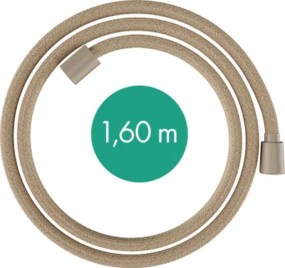 Produktbild von Textilbrauseschlauch Designflex 160cm, Planet Edition sand sand