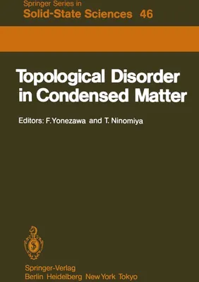 Produktbild von Topological Disorder in Condensed Matter