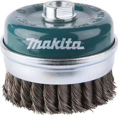 Produktbild von Makita Topfbürste 100 mm - 0,5 mm - Zopfzahl 26 - M14