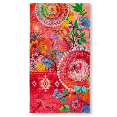 Produktbild von Beach towel HIP 100x180 cm - mandalas and flowers