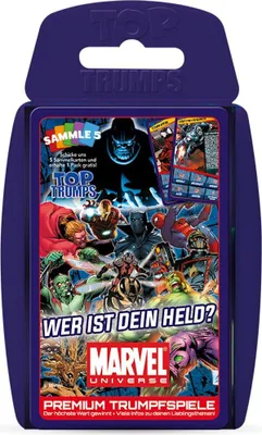 Produktbild von Top Trumps - Marvel Universe Kartenspiel Quartettspiel Spiel