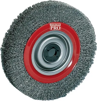 Zdjęcie produktu dla Szczotka okrągła D.150mm grubość drutu 0.3mm STA 30mm 6000min-¹ OSBORN