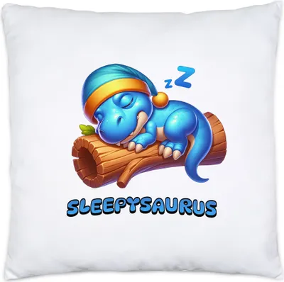 Produktbild von Sleepysaurus Kissen Dinosaurier Kinder Schlafen Einschlafen Schlafmütze Dino