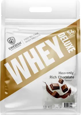 Productafbeelding van ZWEDSE supplementen | Whey Protein Deluxe, chocoladesmaak