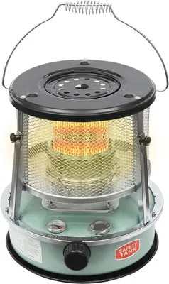 Zdjęcie produktu dla Grzejnik na naftę o mocy 2600W, przenośny grzejnik na naftę z uchwytem - zbiornik 4,6L z wskaźnikiem poziomu napełnienia - czas pracy do 17 godzin, regulowany w pionie piec na naftę do użytku wewnątrz i na zewnątrz, odpowiedni do pomieszczeń o powierzchni 10–15 m²
