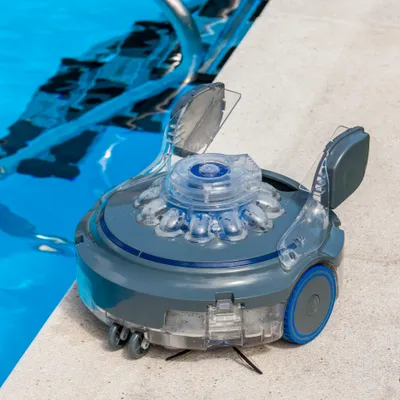 Obrázok produktu pre Gre RBR120, Robotický vysávač pre bazén, Bazén, Šedá, Spodok, Nadzemný bazén/zapustený bazén, 6 m³/h