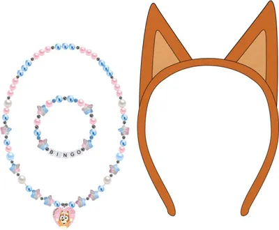 Produktbild von Bluey Volltreffer Schmuck und Stirnband-Set