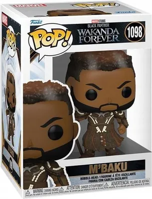Immagine prodotto di Figurina Funko Pop Marvel Black Panther Wakanda Forever M'Baku
