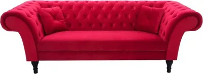 casa padrino designer chesterfield sofa rot
