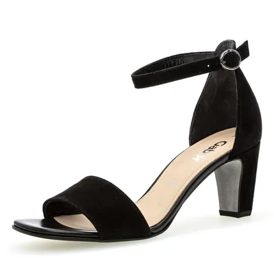 Produktbild von Gabor Sandalette 790.17, Rauleder, Schwarz, Damen