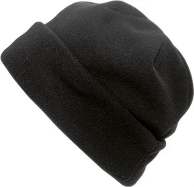 Produktbild von Fleece Mütze Bonneti / Kappe / Mütze / Beanie - Farbe: Black - Größe: One Size