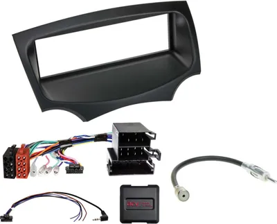 Image de Kit 1-DIN compatible avec Ford Ka(RU8) 2009-2017 ISO/Mini ISO SWC/antenne