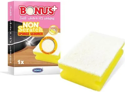 Produktbild von Spülschwamm, kratzfrei, 1 Stück, BONUS B026