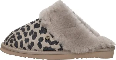 Image de Warmbat Collie  Pantoffels Open - Taupe - Maat 39