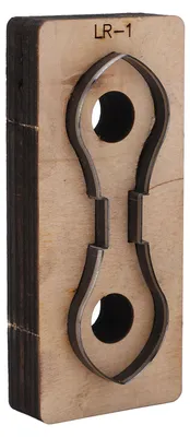 Image de Moulette de découpe en métal et en cuir, outils de découpe manuels, découpe, forme de découpe, acier allié, artisanat, accessoires, LR 1