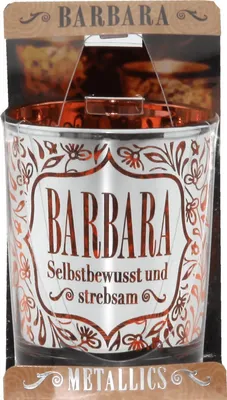 Produktbild von Metallics Kerzenlichter Teelichtleuchter Name Barbara
