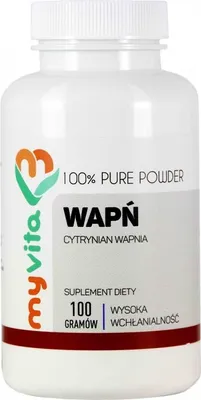 Produktbild von MyVita Calciumpulver 100g - Calciumcitrat