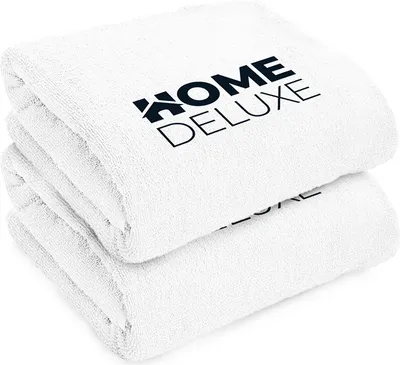 Immagine prodotto di Home Deluxe - Set di 2 asciugamani - 40 x 70 cm, 100% cotone I Asciugamano da bagno Asciugamano da sauna Asciugamano da spiaggia Set di asciugamani