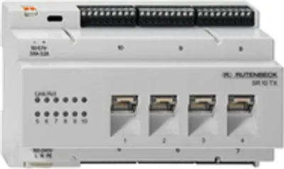 Produktbild von Rutenbeck 23510504 - Unmanaged - Gigabit Ethernet (10/100/1000) - Power over Ethernet (PoE)