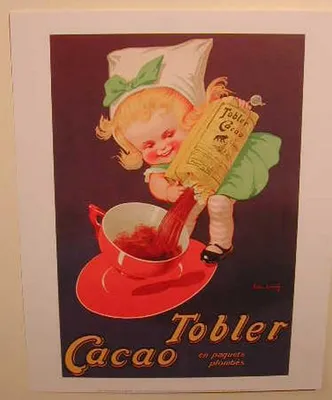 Obrázek produktu pro Kakao Tobler – plakát 24 x 30 cm