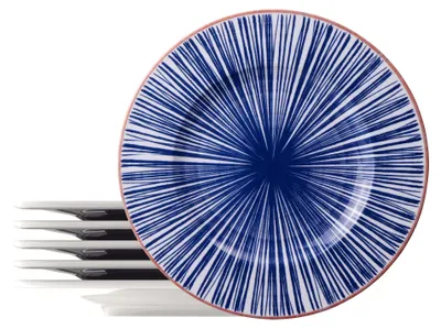 Porzellanteller 28 cm Abstratta, Set mit 6 Stück, rund