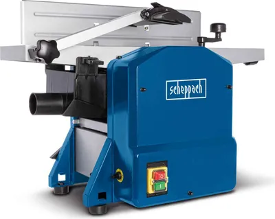 Produktbild von Scheppach Abricht- / Dickenhobelmaschine HMS650 | 1100 Watt Motor | Messerdrehzahl 7850 min-1 | 90° bis 135° schwenkbar | Abrichttisch 650 x 160 mm